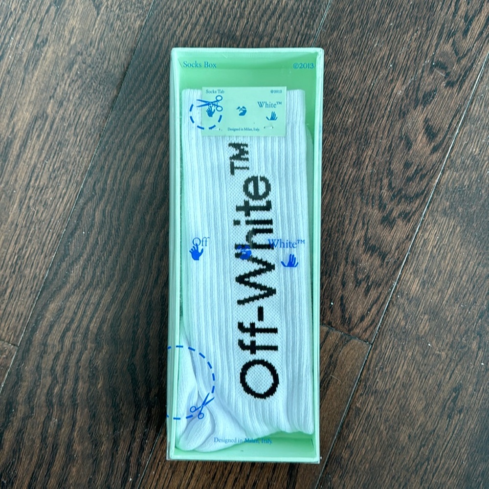 Off-White authentic socks New in box